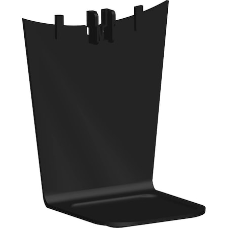 F Matic Soap Dispenser Drip Trays, Black, 100PK SDT100-B